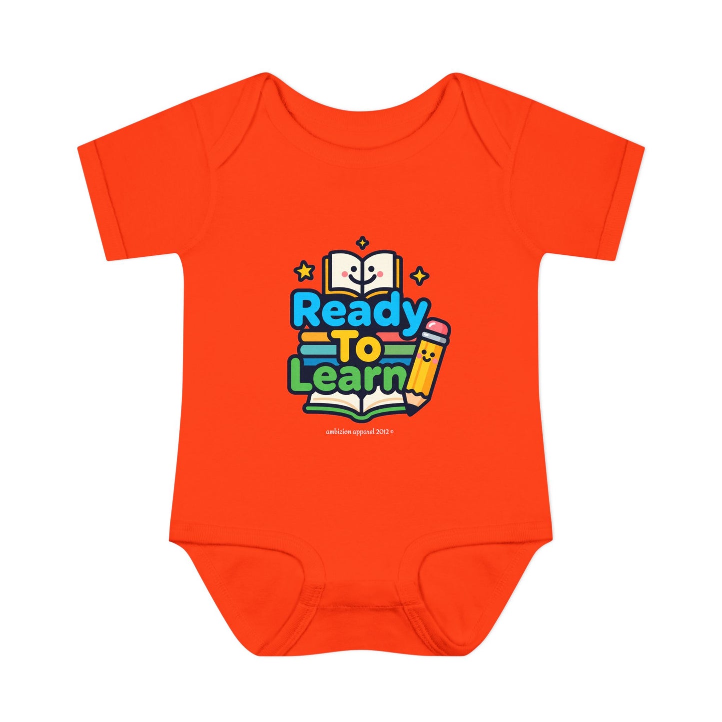 Ready To Learn" Infant Onesie