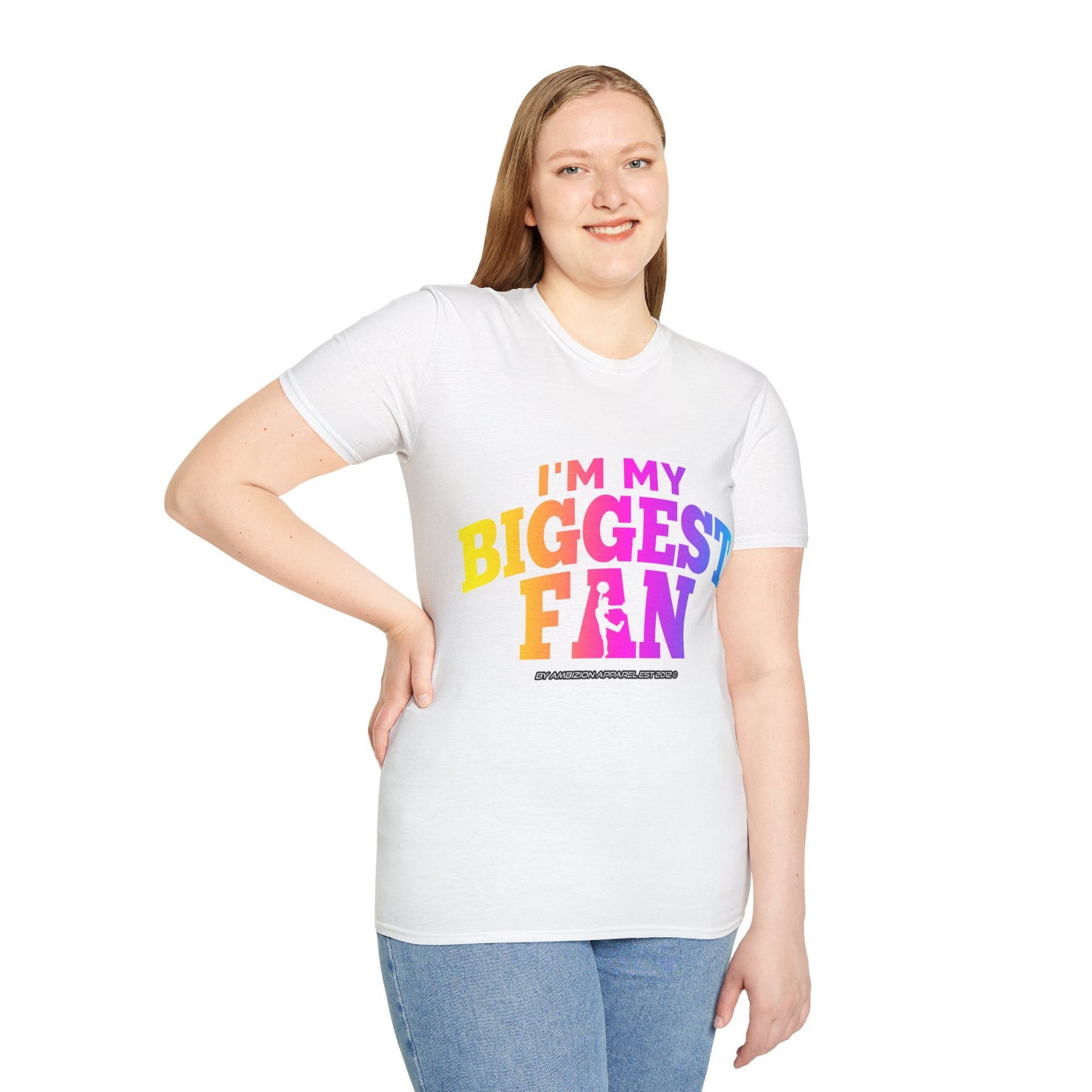 I'm My Biggest Fan Cheerleader Unisex T-Shirt