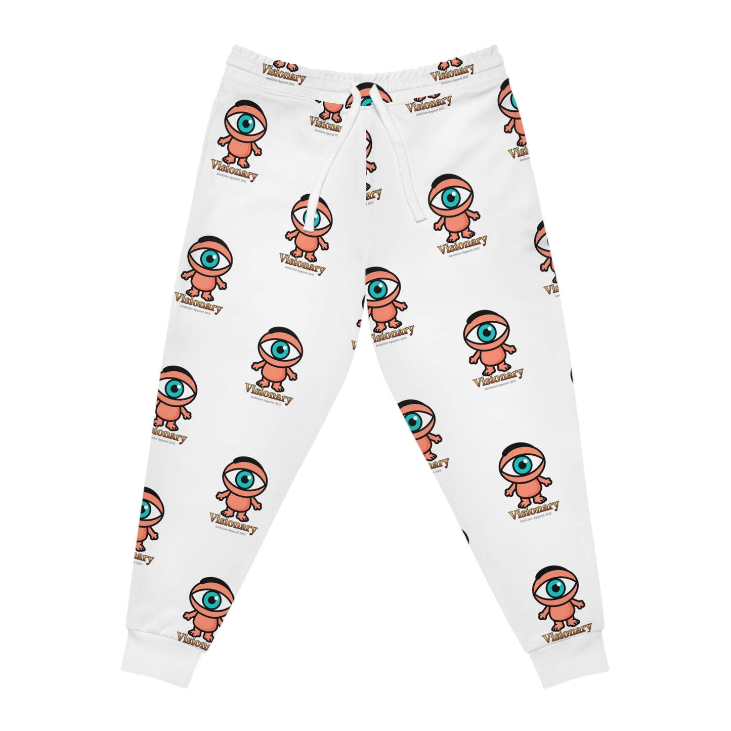 Unisex Visionary Joggers — White