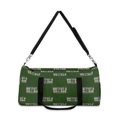 Hungry 4 Success Green Duffel Bag — Bold Travel & Gym Tote