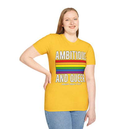 Ambitious and Queer T-Shirt (LGBTQ)
