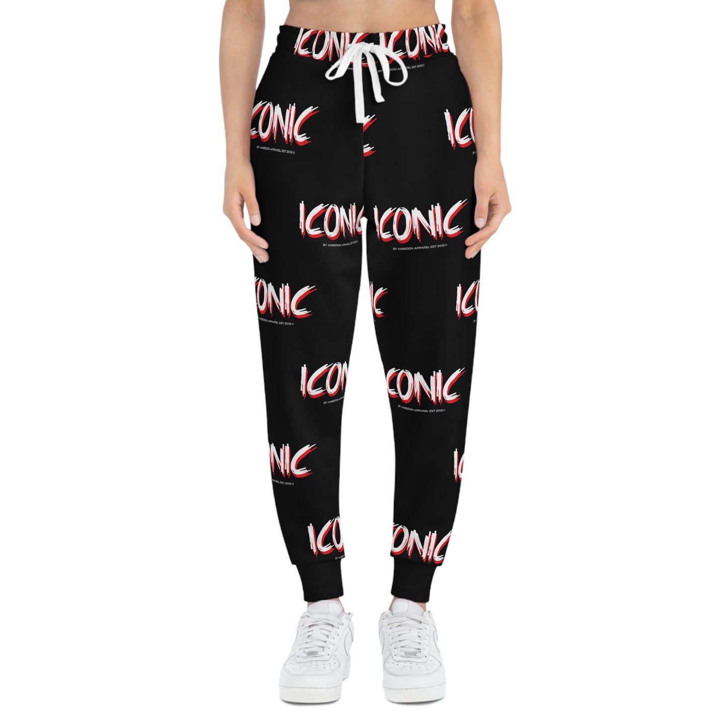 Unisex Iconic Joggers — Black