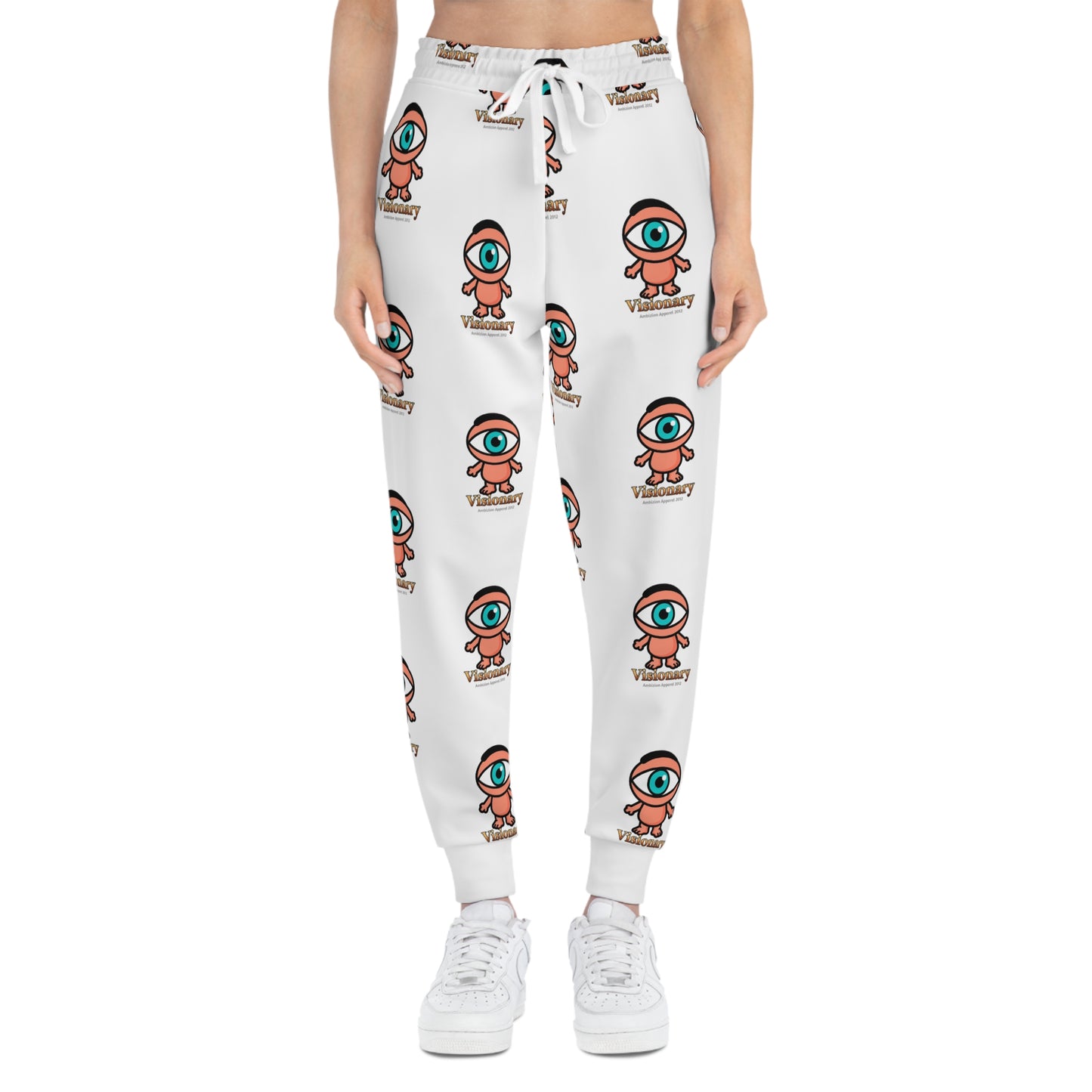 Unisex Visionary Joggers — White