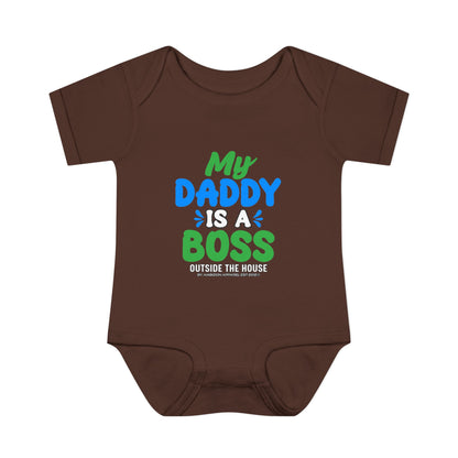 My Daddy is a Boss (Outside the House) Infant Onesie