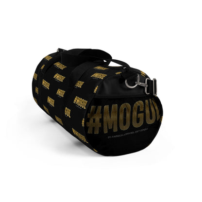 #Mogul Black Duffel Bag — Bold Travel & Gym Tote