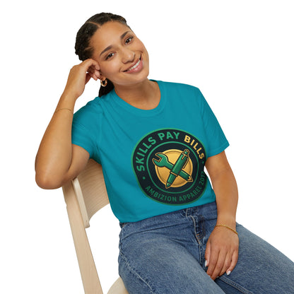 Skills Pay Bills Unisex T-Shirt