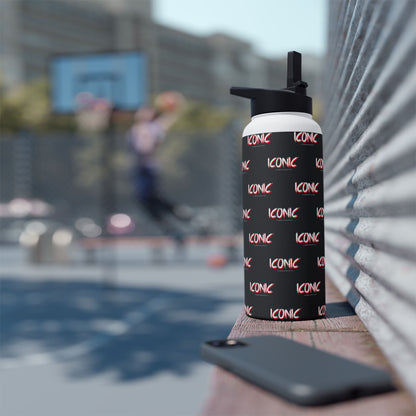 Iconic Stainless Water Bottle — Black