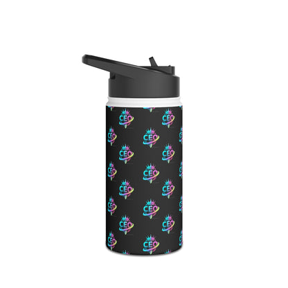 CEO  Stainless Water Bottle — Black
