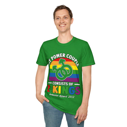 My Power Couple 2 Kings Unisex T-Shirt (LGBTQ)