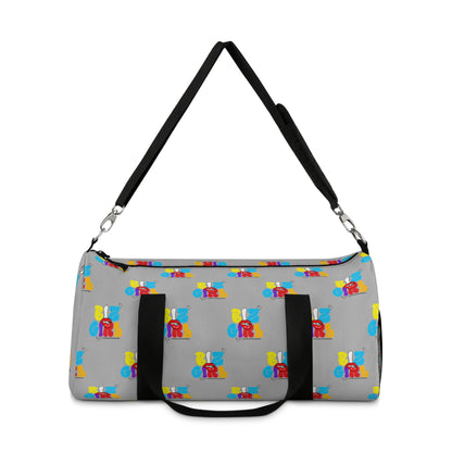 Biz Girl Grey Duffel Bag