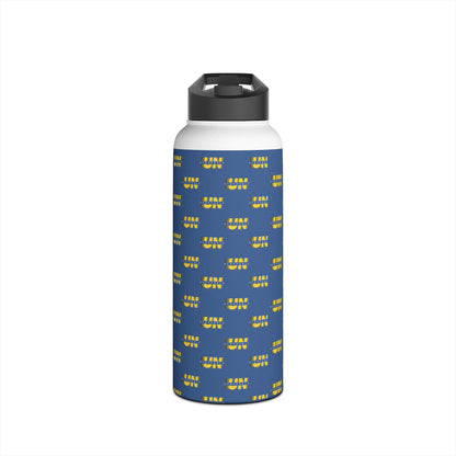 UNStoppable  Stainless Water Bottle — Blue