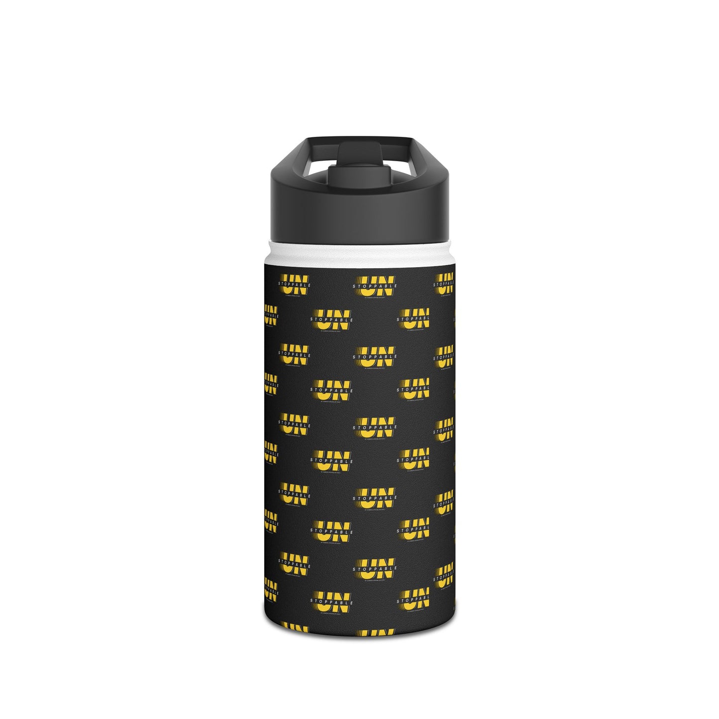UNStoppable  Stainless Water Bottle — Black