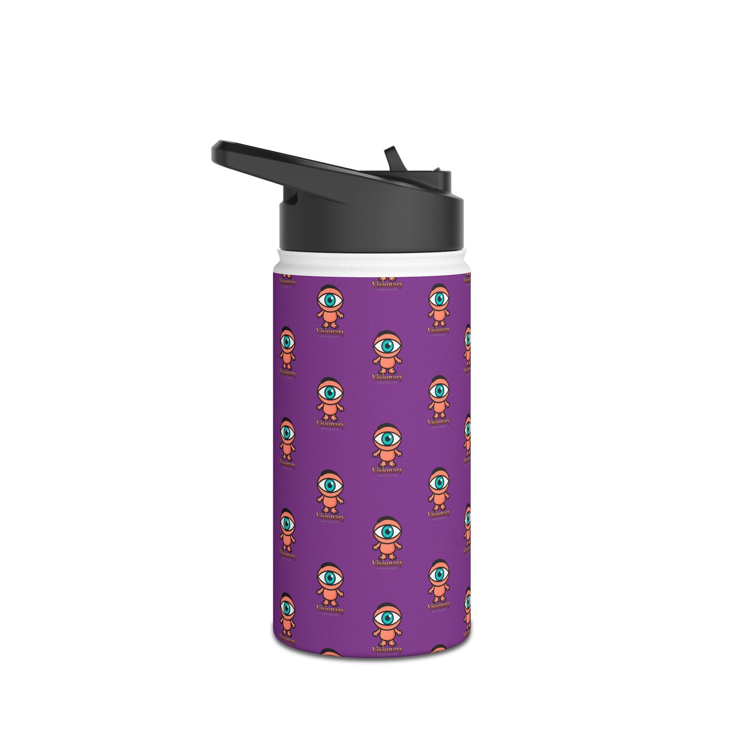 Visionary Stainless Water Bottle — Purple