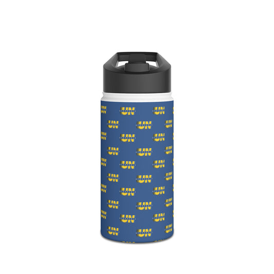 UNStoppable  Stainless Water Bottle — Blue