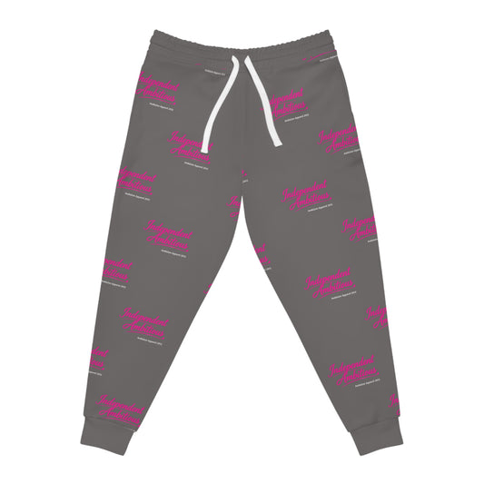 Unisex Independent Ambitious Joggers — Gray