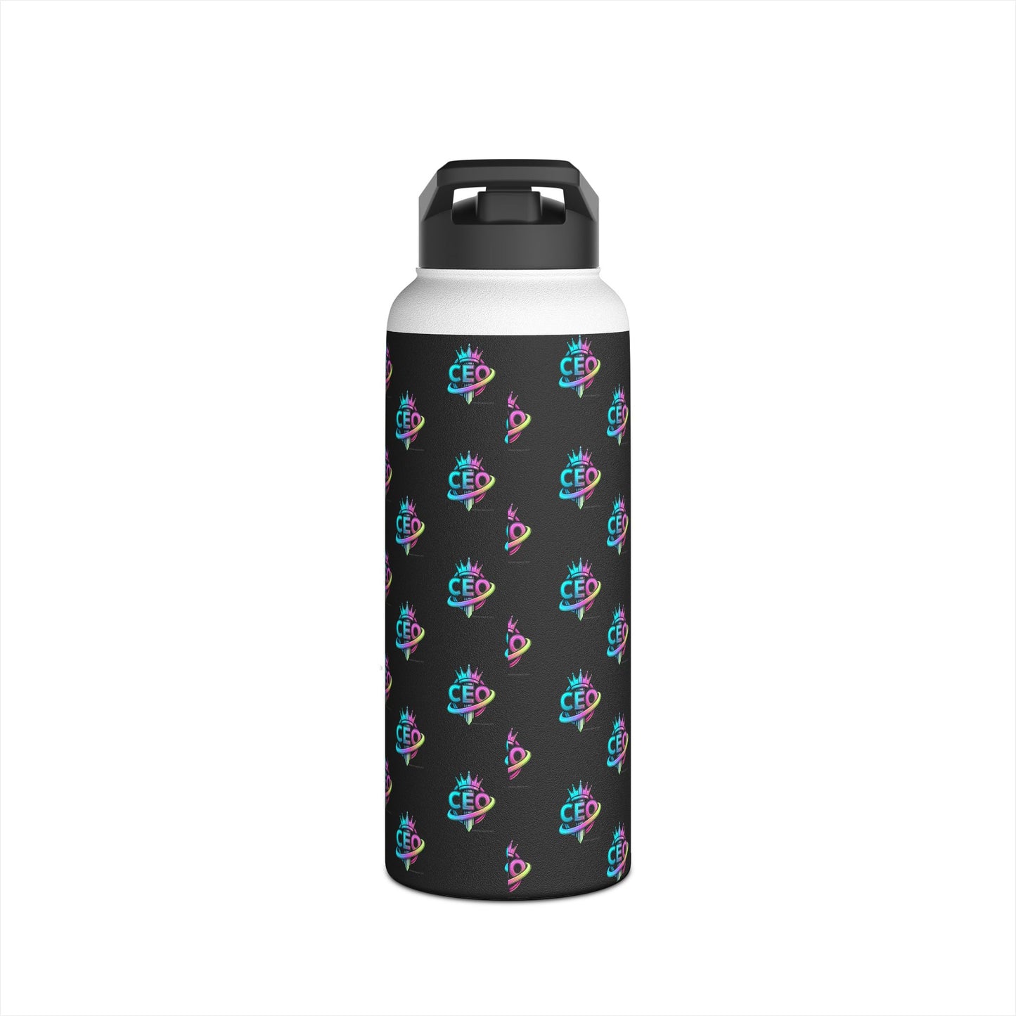 CEO  Stainless Water Bottle — Black
