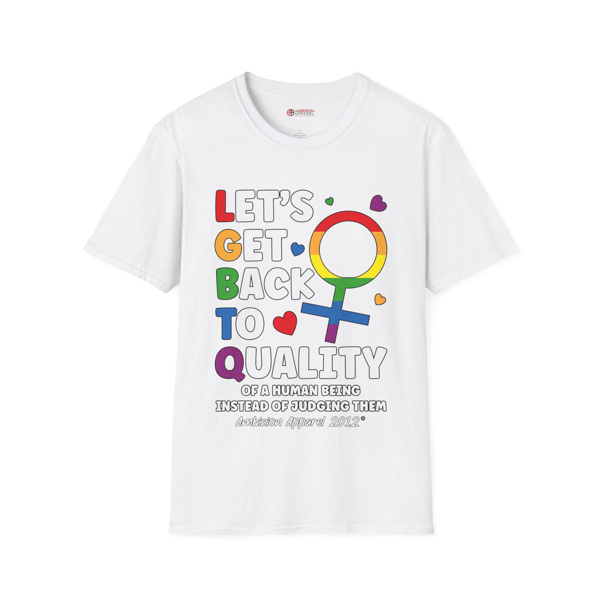 LGBTQ (Let's Get Back to Quality) Unisex T-Shirt (LGBTQ)