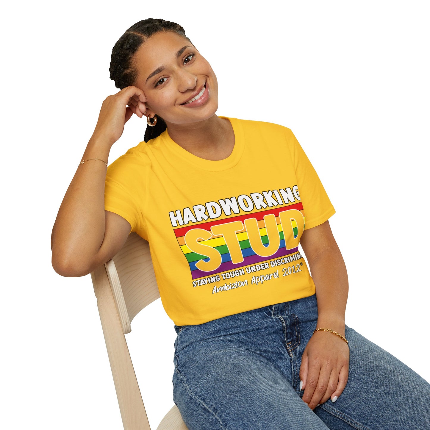 Hardworking STUD T-Shirt (LGBTQ)