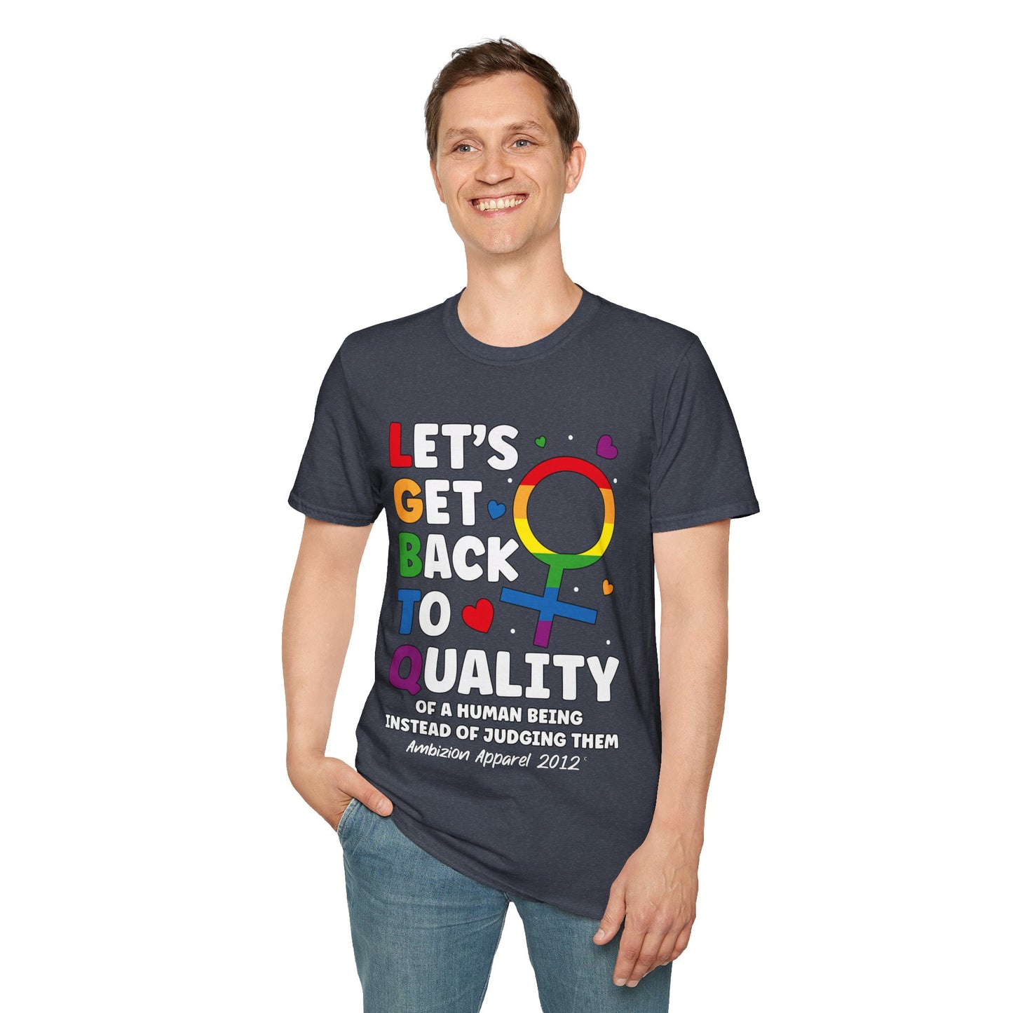 LGBTQ (Let's Get Back to Quality) Unisex T-Shirt (LGBTQ)