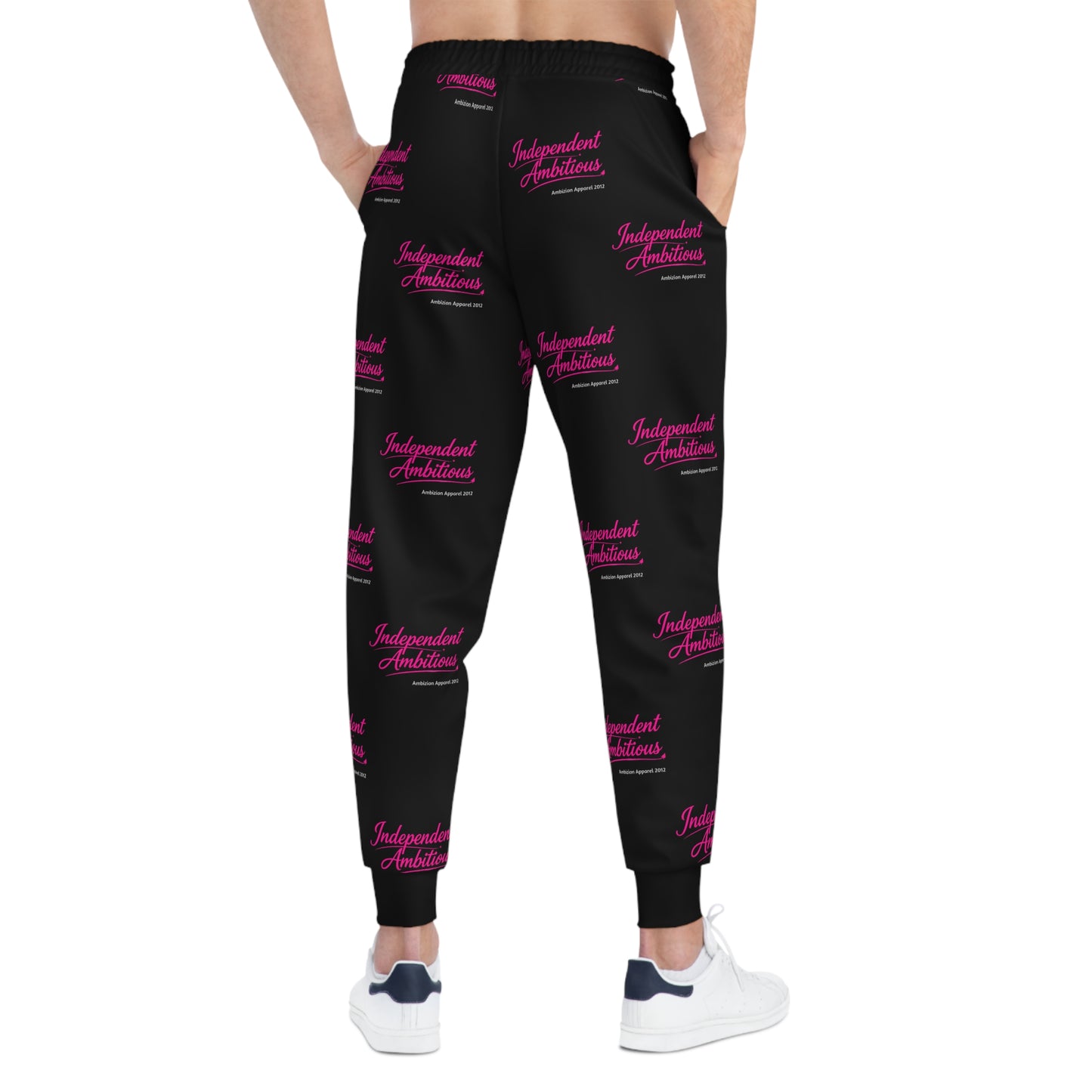 Unisex Independent Ambitious Joggers — Black