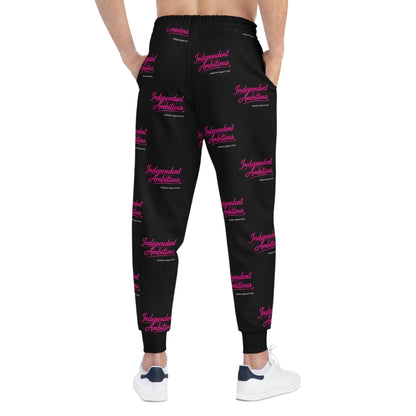 Unisex Independent Ambitious Joggers — Black