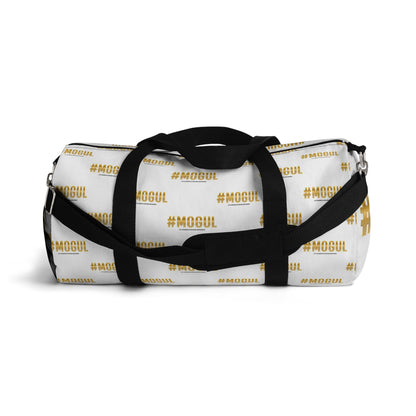 #Mogul White/Black Duffel Bag