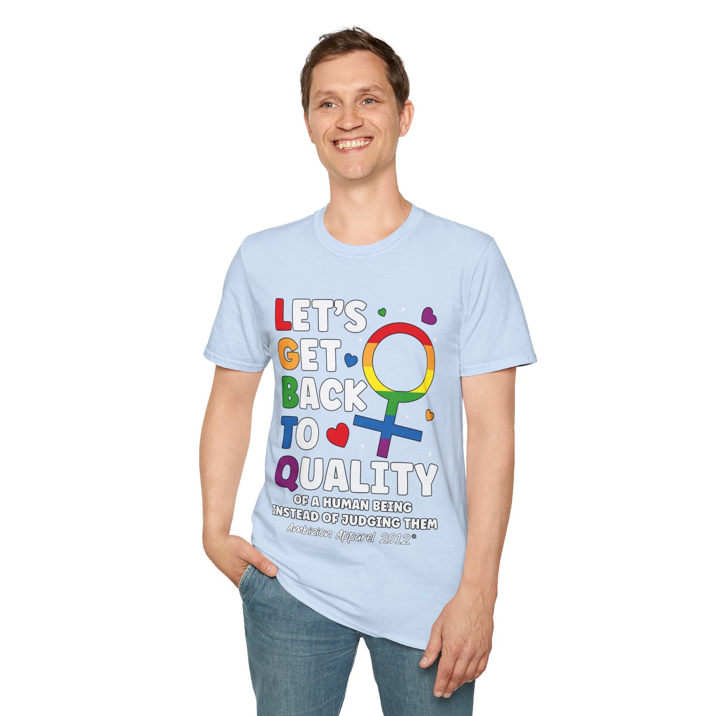 LGBTQ (Let's Get Back to Quality) Unisex T-Shirt (LGBTQ)