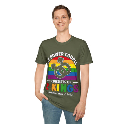 My Power Couple 2 Kings Unisex T-Shirt (LGBTQ)