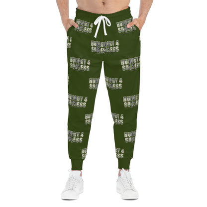 Unisex Hungry 4 Success Joggers — Green