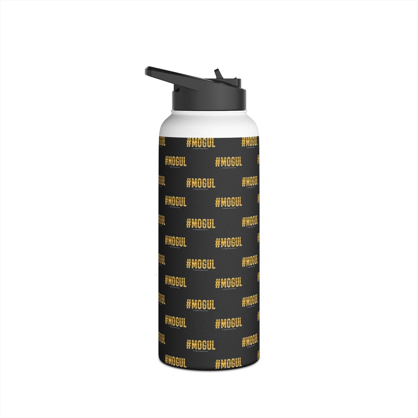 #Mogul Stainless Water Bottle — Black