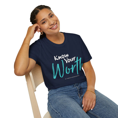Know Your Worth Unisex T-Shirt