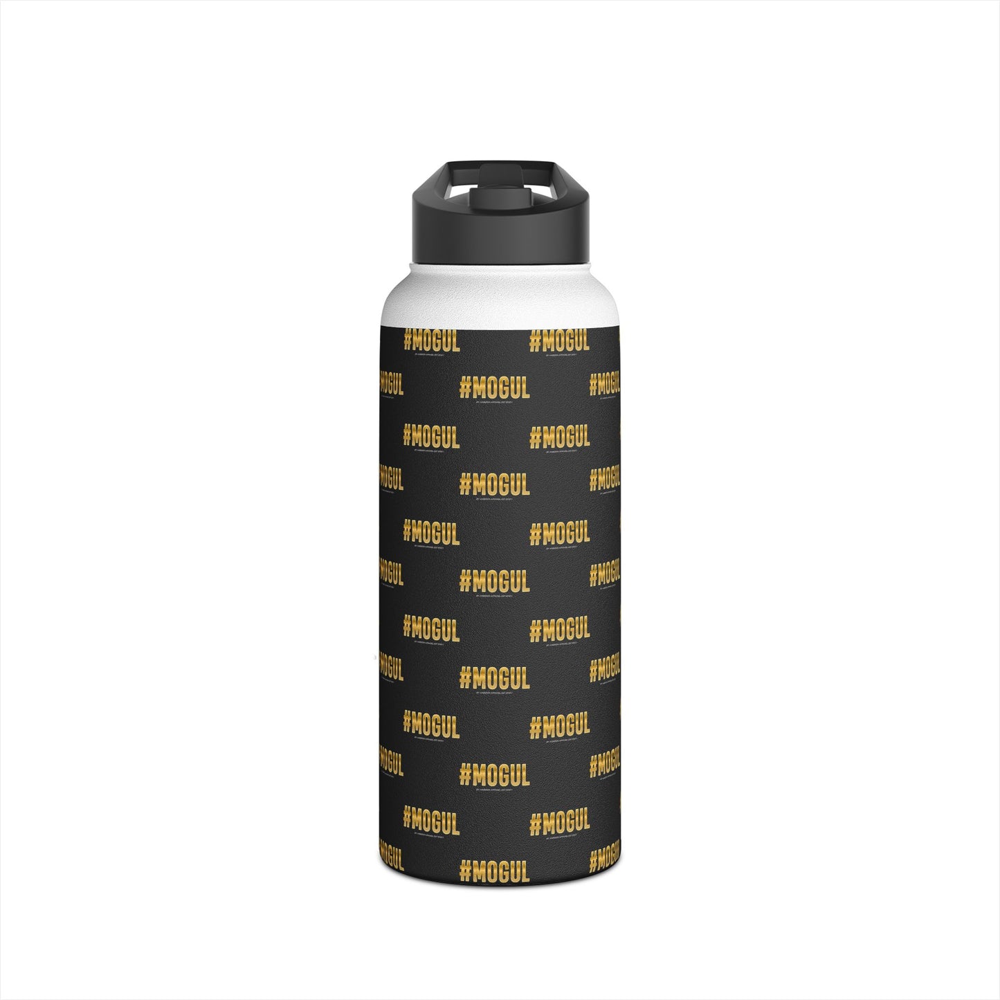 #Mogul Stainless Water Bottle — Black