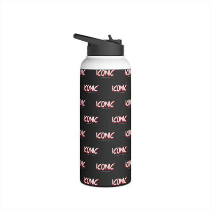 Iconic Stainless Water Bottle — Black