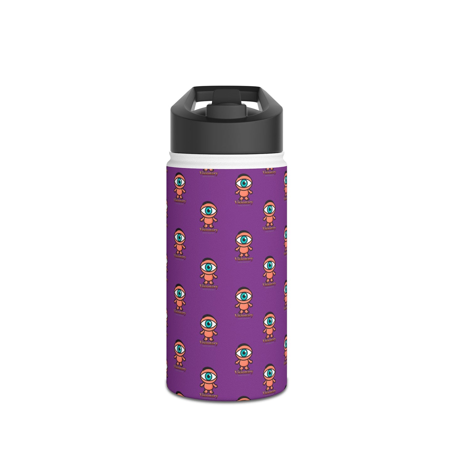 Visionary Stainless Water Bottle — Purple