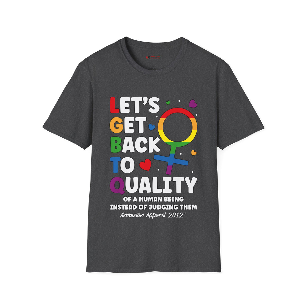 LGBTQ (Let's Get Back to Quality) Unisex T-Shirt (LGBTQ)