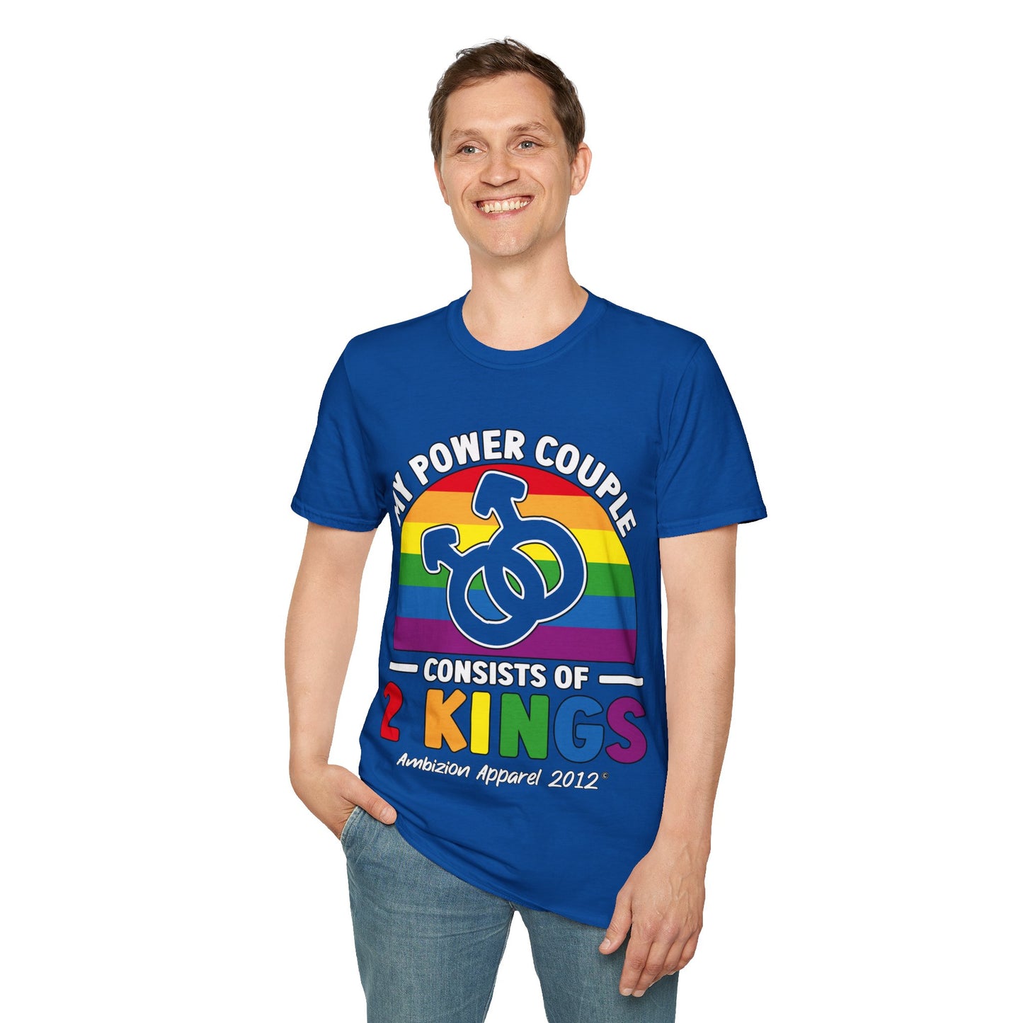 My Power Couple 2 Kings Unisex T-Shirt (LGBTQ)