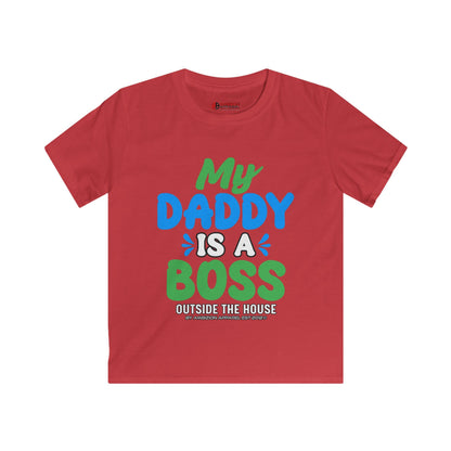 My Daddy is a Boss Kids Unisex Tee