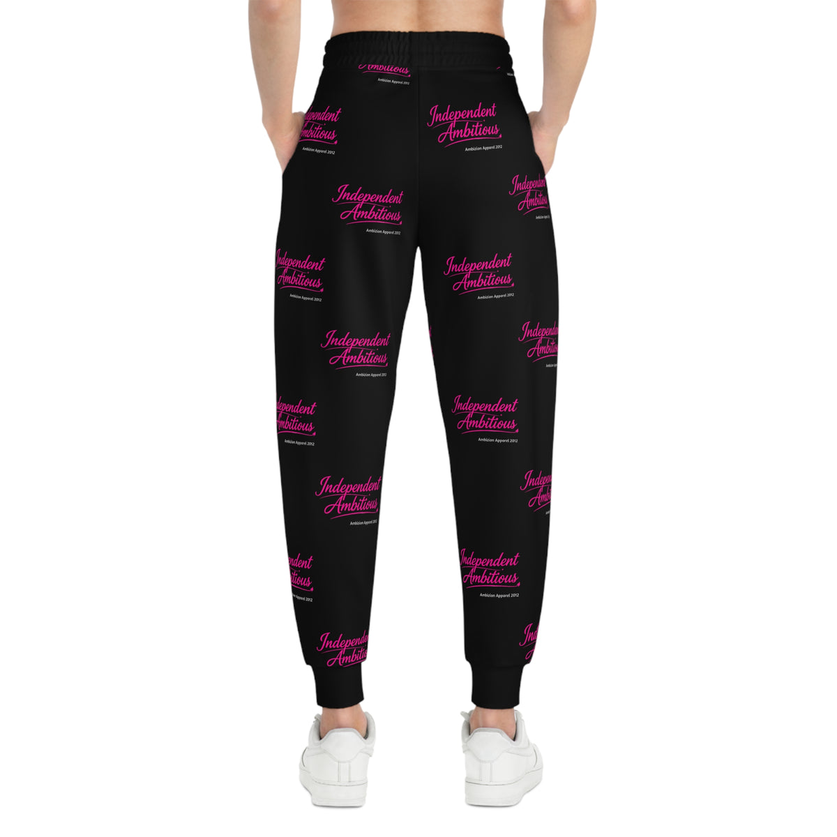 Unisex Independent Ambitious Joggers — Black