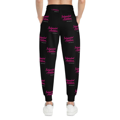 Unisex Independent Ambitious Joggers — Black
