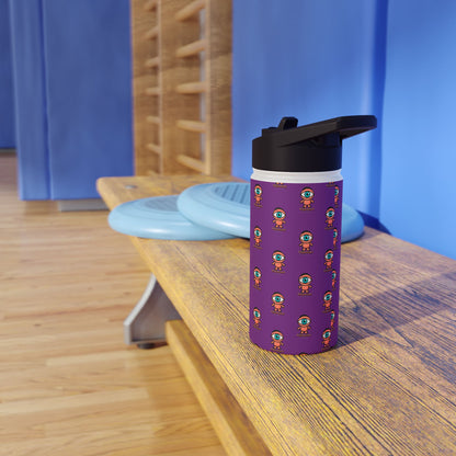 Visionary Stainless Water Bottle — Purple