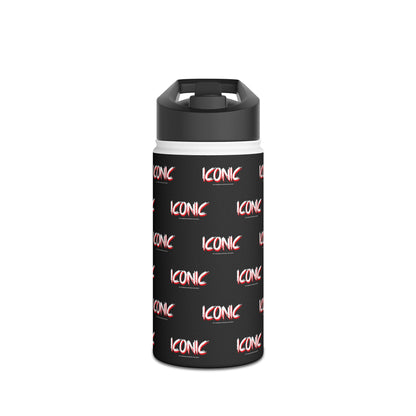 Iconic Stainless Water Bottle — Black