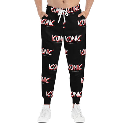 Unisex Iconic Joggers — Black