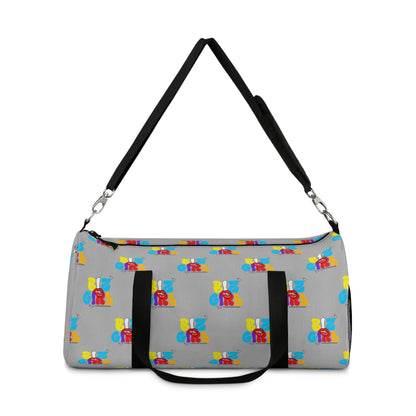 Biz Girl Grey Duffel Bag