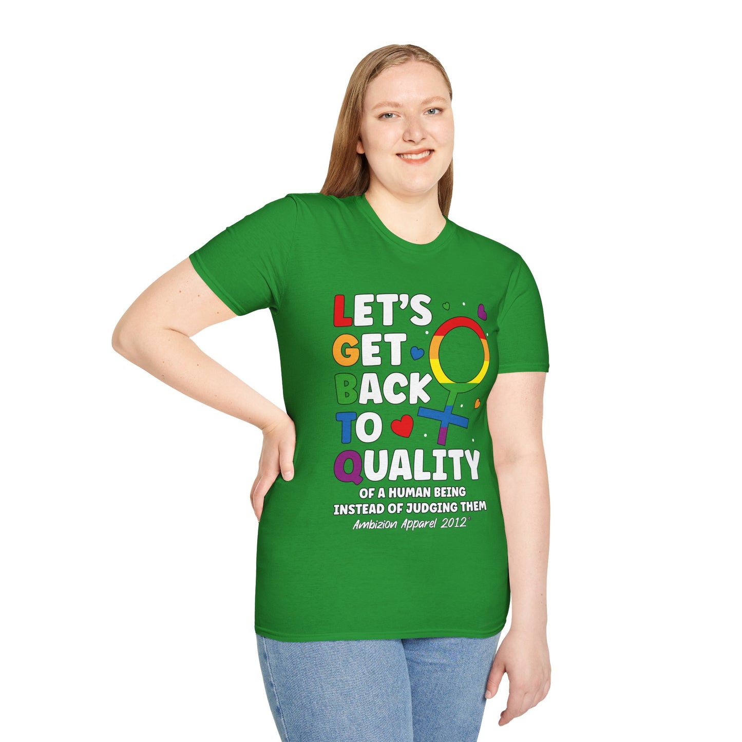 LGBTQ (Let's Get Back to Quality) Unisex T-Shirt (LGBTQ)