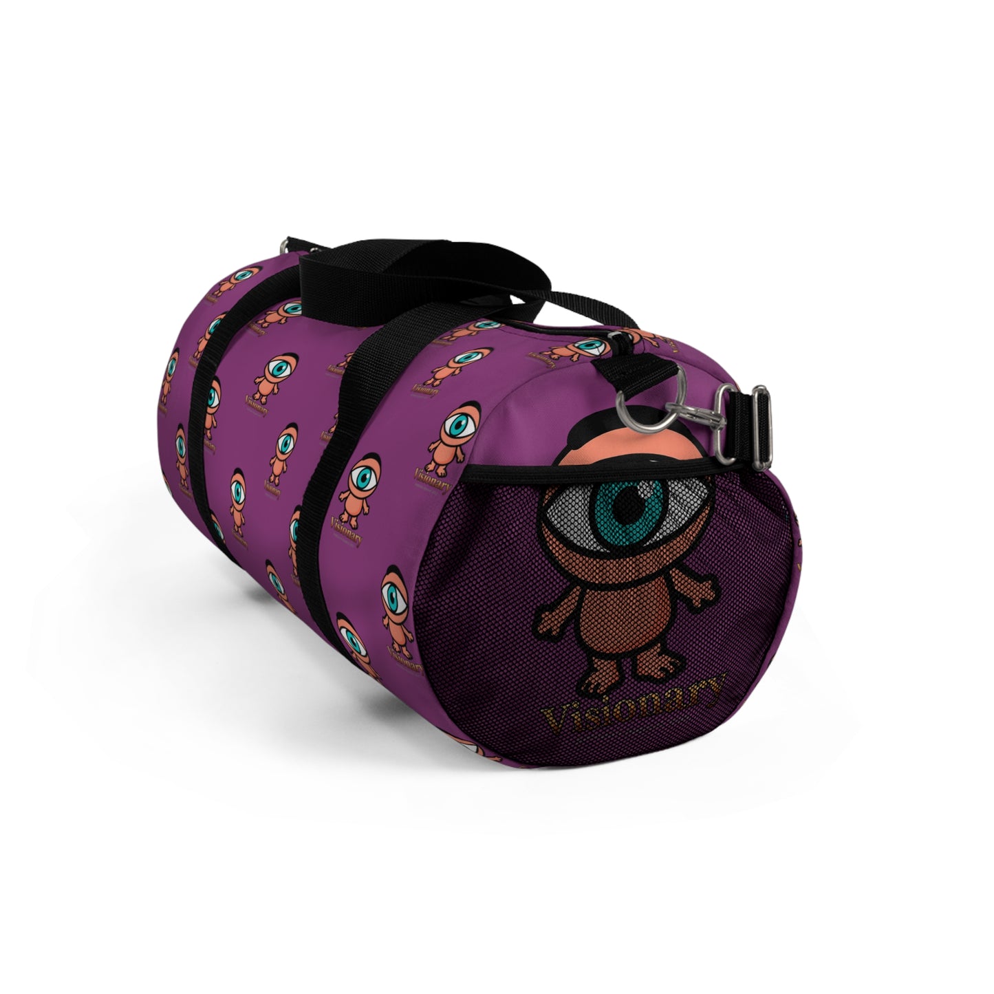 Visionary Purple Duffel Bag — Bold Travel & Gym Tote