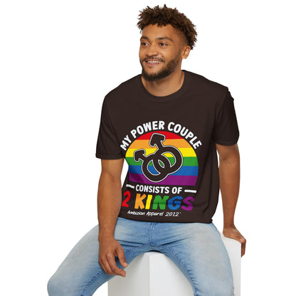 My Power Couple 2 Kings Unisex T-Shirt (LGBTQ)