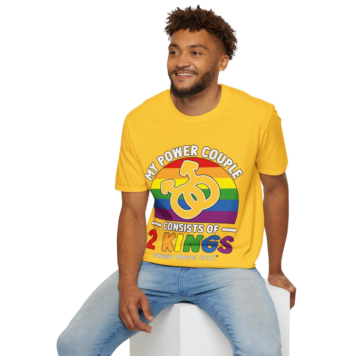 My Power Couple 2 Kings Unisex T-Shirt (LGBTQ)