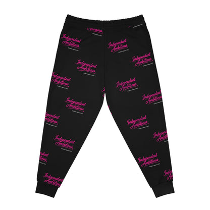 Unisex Independent Ambitious Joggers — Black