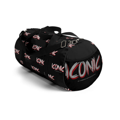 Iconic Black Duffel Bag — Bold Travel & Gym Tote