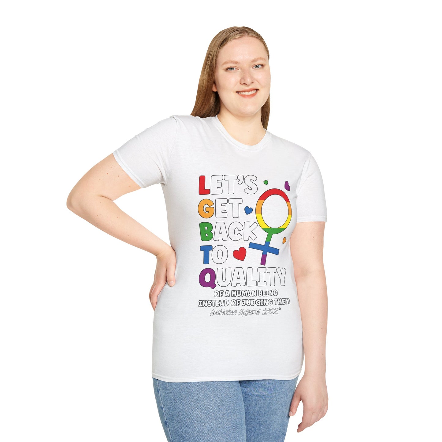 LGBTQ (Let's Get Back to Quality) Unisex T-Shirt (LGBTQ)